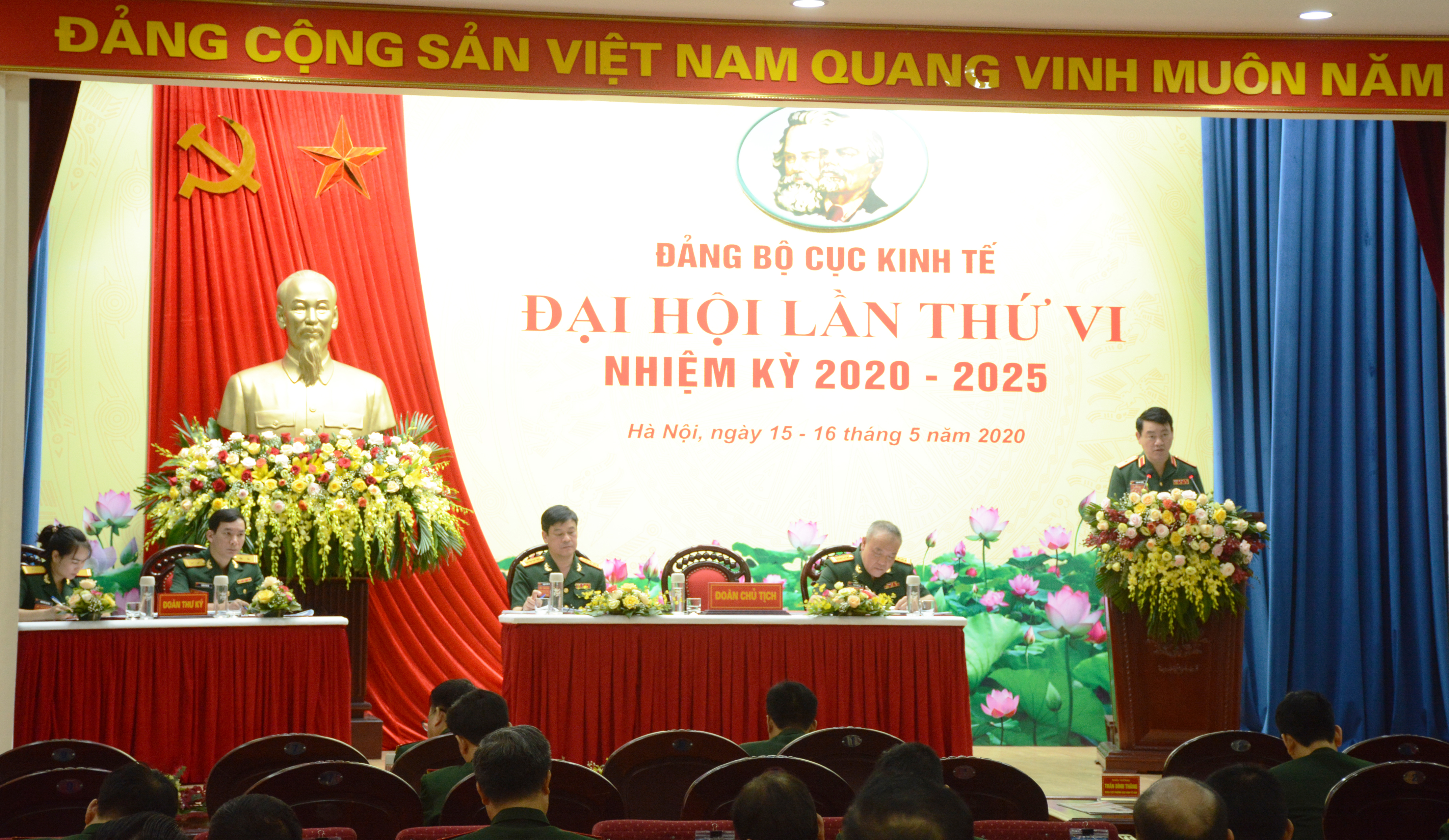 Cục Kinh tế (Bộ Quốc phòng) tổ chức Đại hội đại biểu Đảng bộ lần thứ VI, nhiệm kỳ 2020-2025